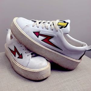 Zara TRF sneakers POP ART